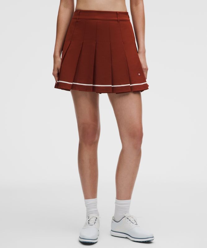 “ Jupe de golf trapÃ¨ze taille haute Ã  plis creuxs â€“ Taille 27 - lululemon - Modalova