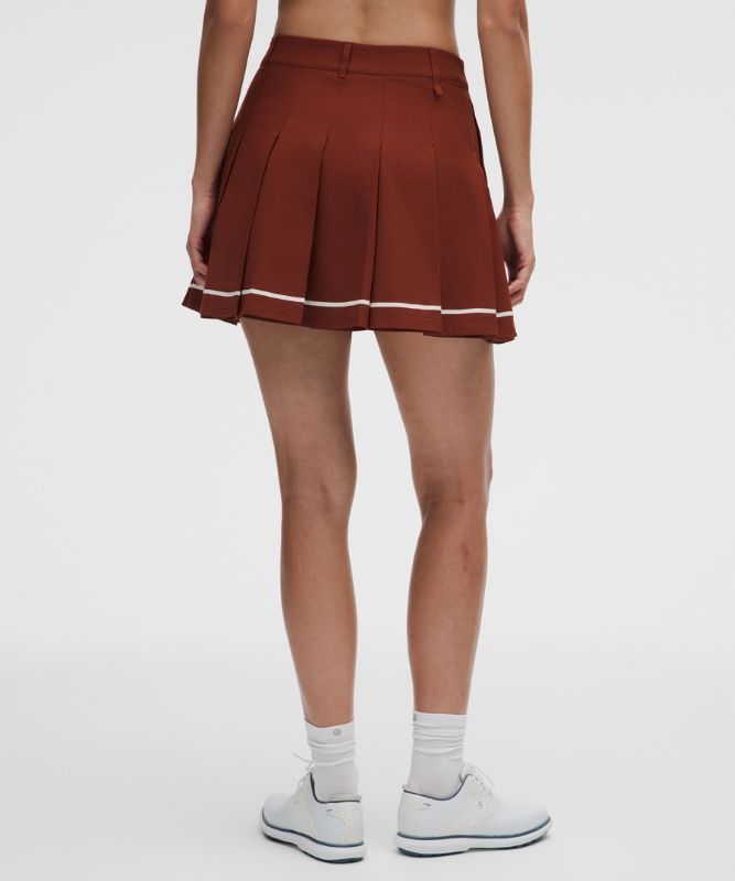 “ Jupe de golf trapÃ¨ze taille haute Ã  plis creuxs â€“ Taille 27 - lululemon - Modalova