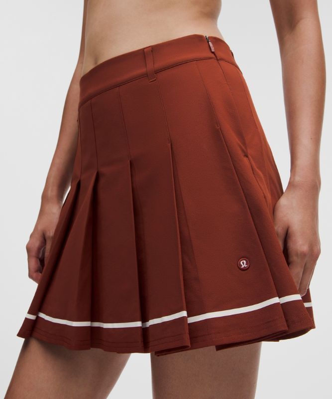 “ Jupe de golf trapÃ¨ze taille haute Ã  plis creuxs â€“ Taille 27 - lululemon - Modalova