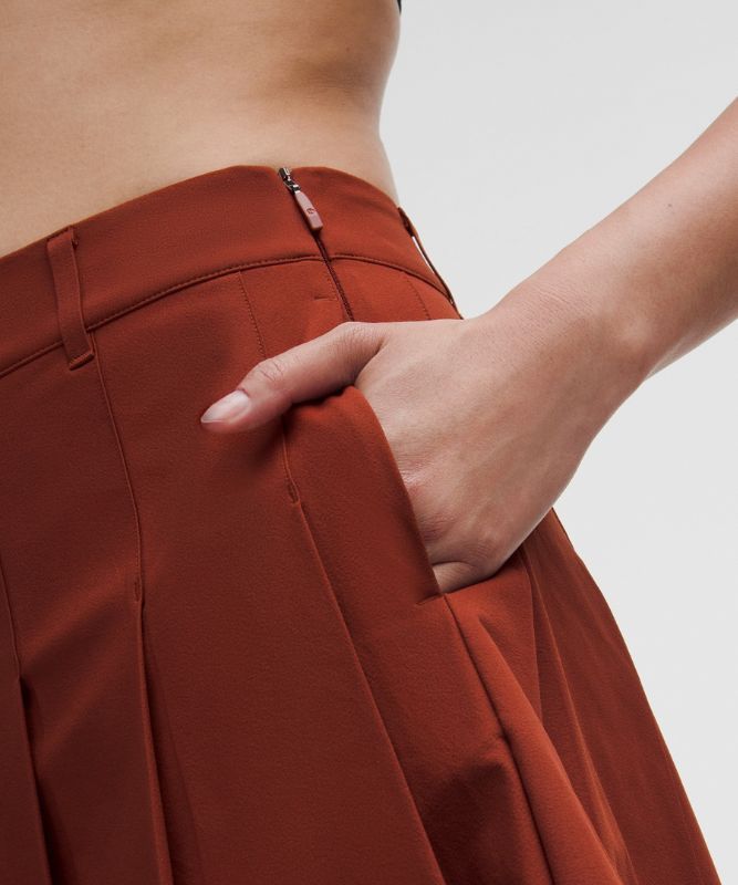 “ Jupe de golf trapÃ¨ze taille haute Ã  plis creuxs â€“ Taille 27 - lululemon - Modalova