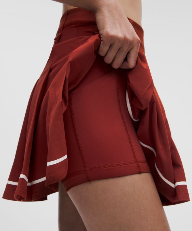 “ Jupe de golf trapÃ¨ze taille haute Ã  plis creuxs â€“ Taille 27 - lululemon - Modalova