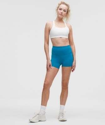 “ Soutien-gorge d'entraÃ®nement Ã  encolure carrÃ©e en Ultralu Maintien moyen, bonnets B/Cs â€“ Blanc â€“ Taille 8 - lululemon - Modalova