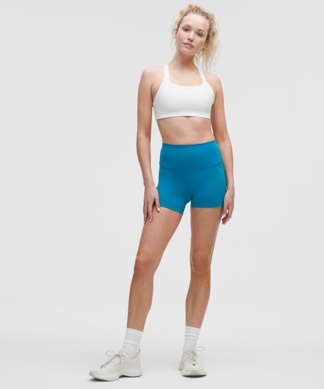 “ Soutien-gorge d'entraÃ®nement Ã  encolure carrÃ©e en Ultralu Maintien moyen, bonnets B/Cs â€“ Blanc â€“ Taille 8 - lululemon - Modalova