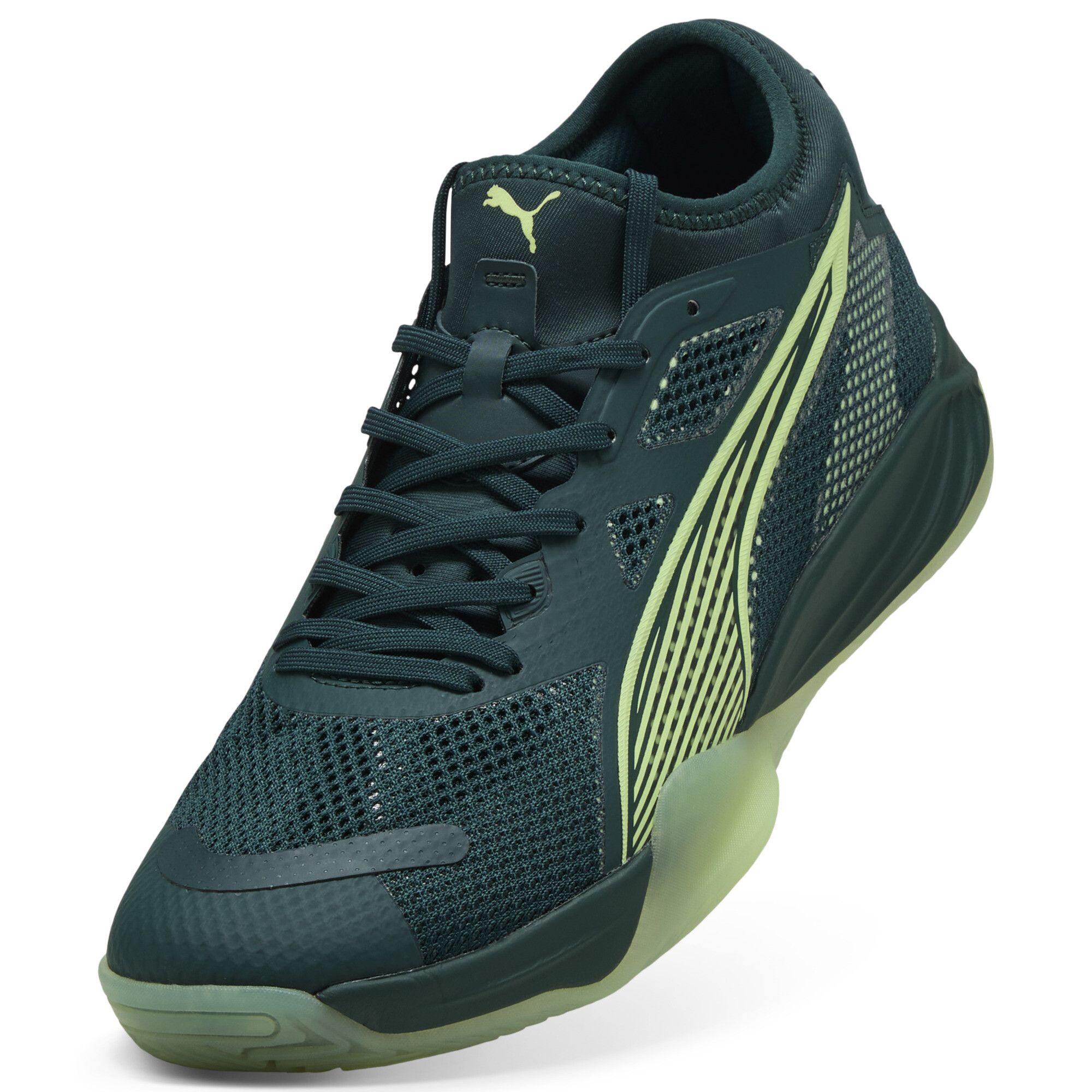 Chaussures de handball Eliminate NITRO™ SQD 4 Unisexe, Chaussures, Vert, 44 - PUMA - Modalova