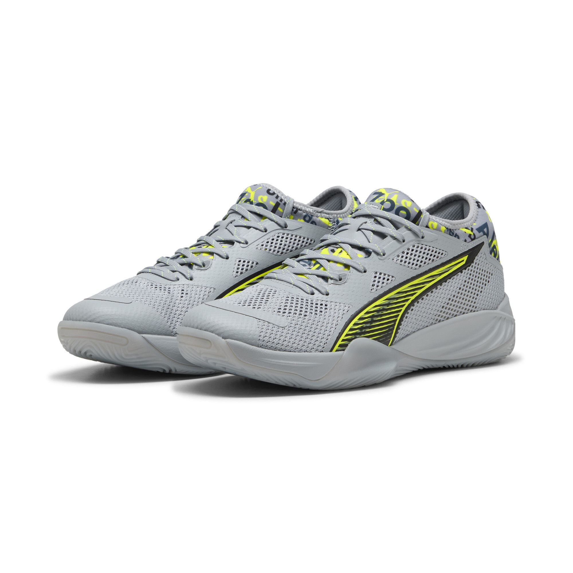 Chaussures de handball Eliminate NITRO™ SQD 4 Berlin Unisexe, Chaussures, Gris, 44 - PUMA - Modalova