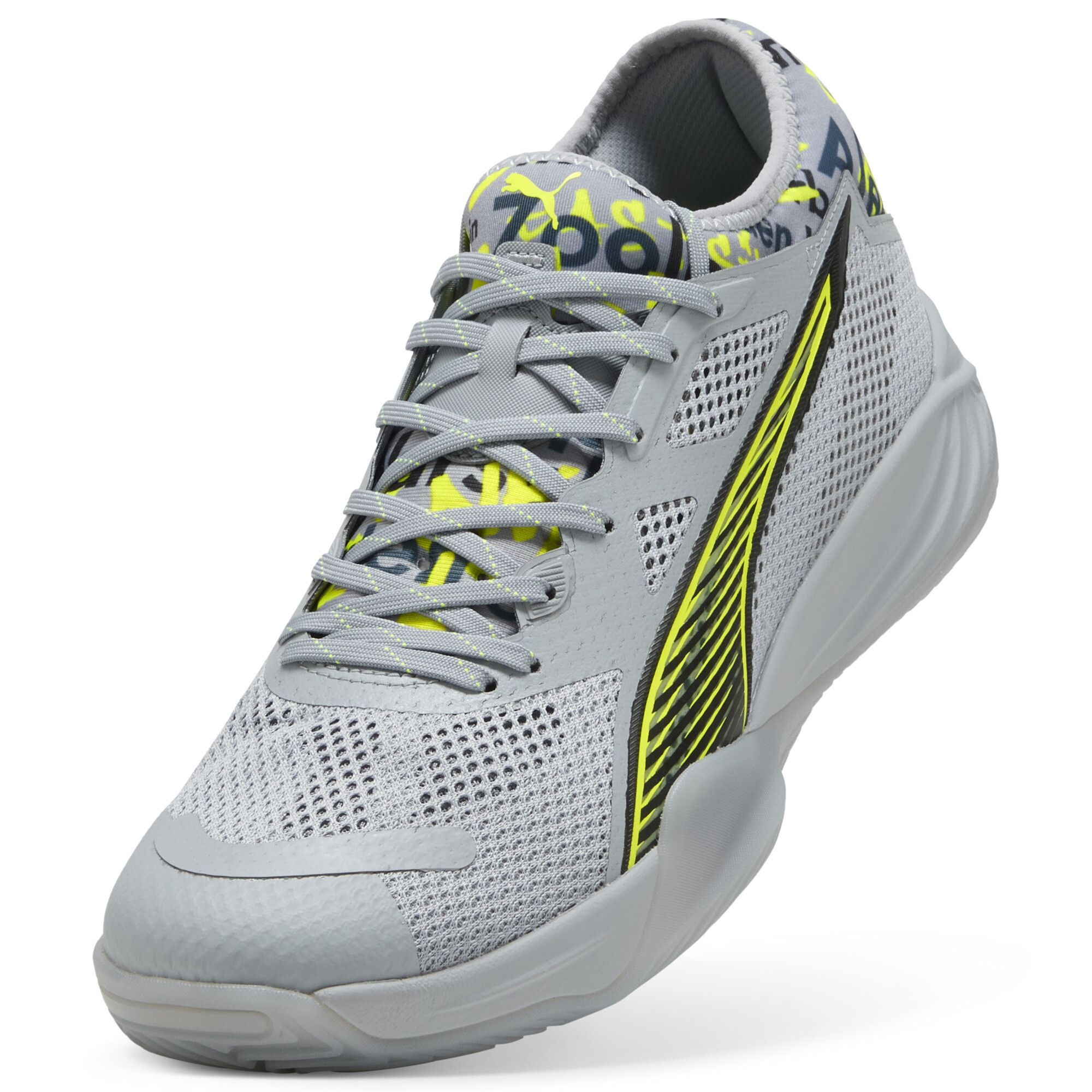 Chaussures de handball Eliminate NITRO™ SQD 4 Berlin Unisexe, Chaussures, Gris, 44 - PUMA - Modalova