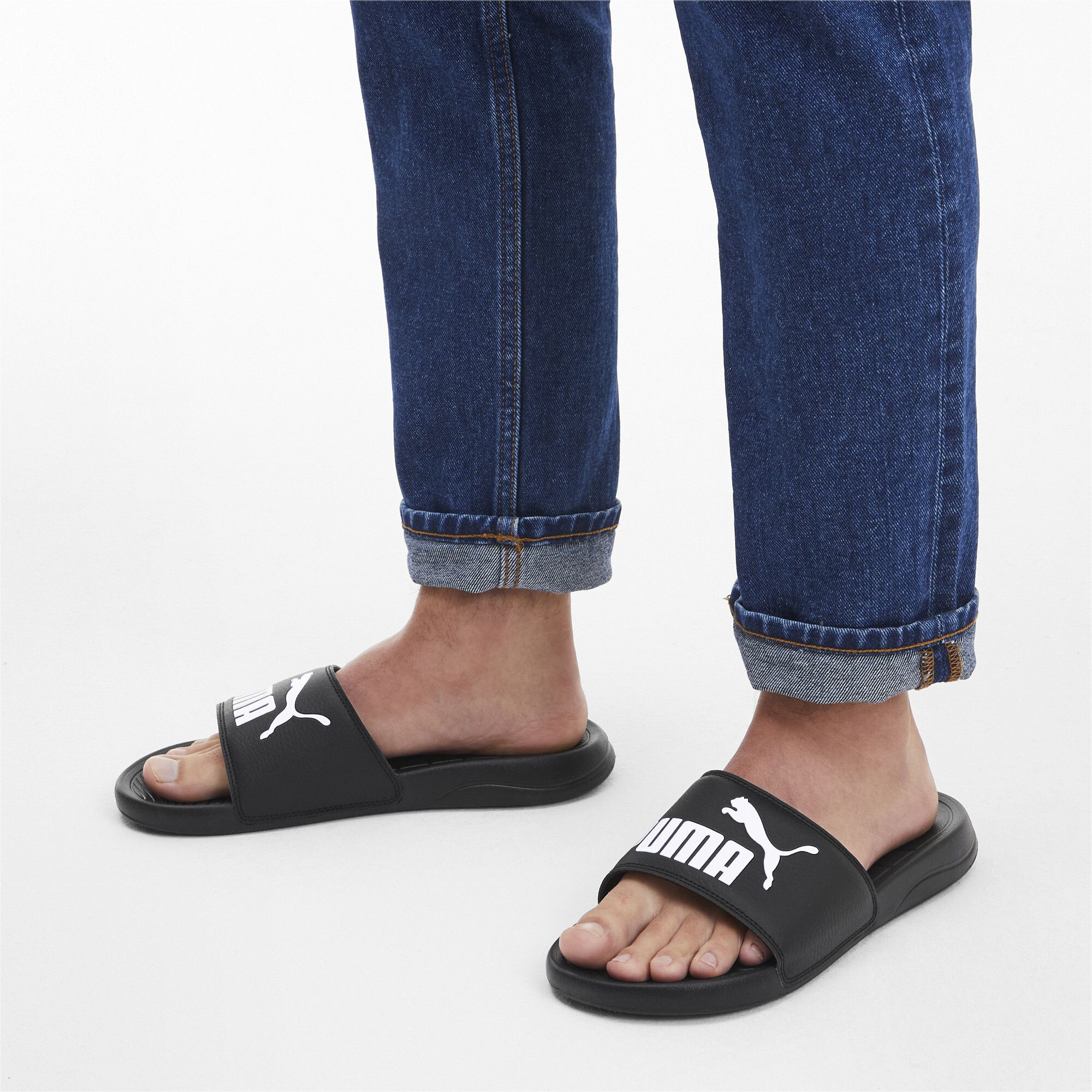 Claquettes Popcat 20, Chaussures, Noir, 35.5 - PUMA - Modalova