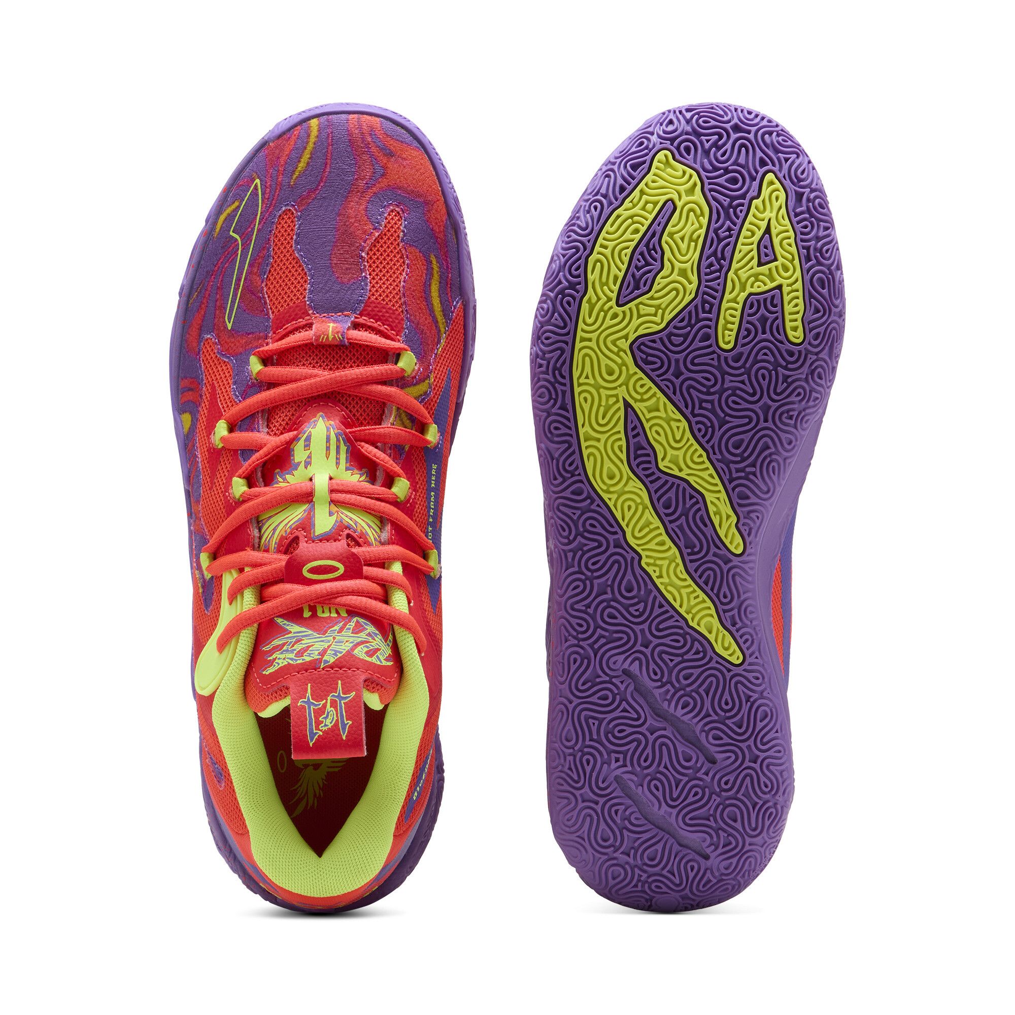 Chaussures de basketball MB.03 Lo Lava, Chaussures, Violet, 35.5 - PUMA - Modalova