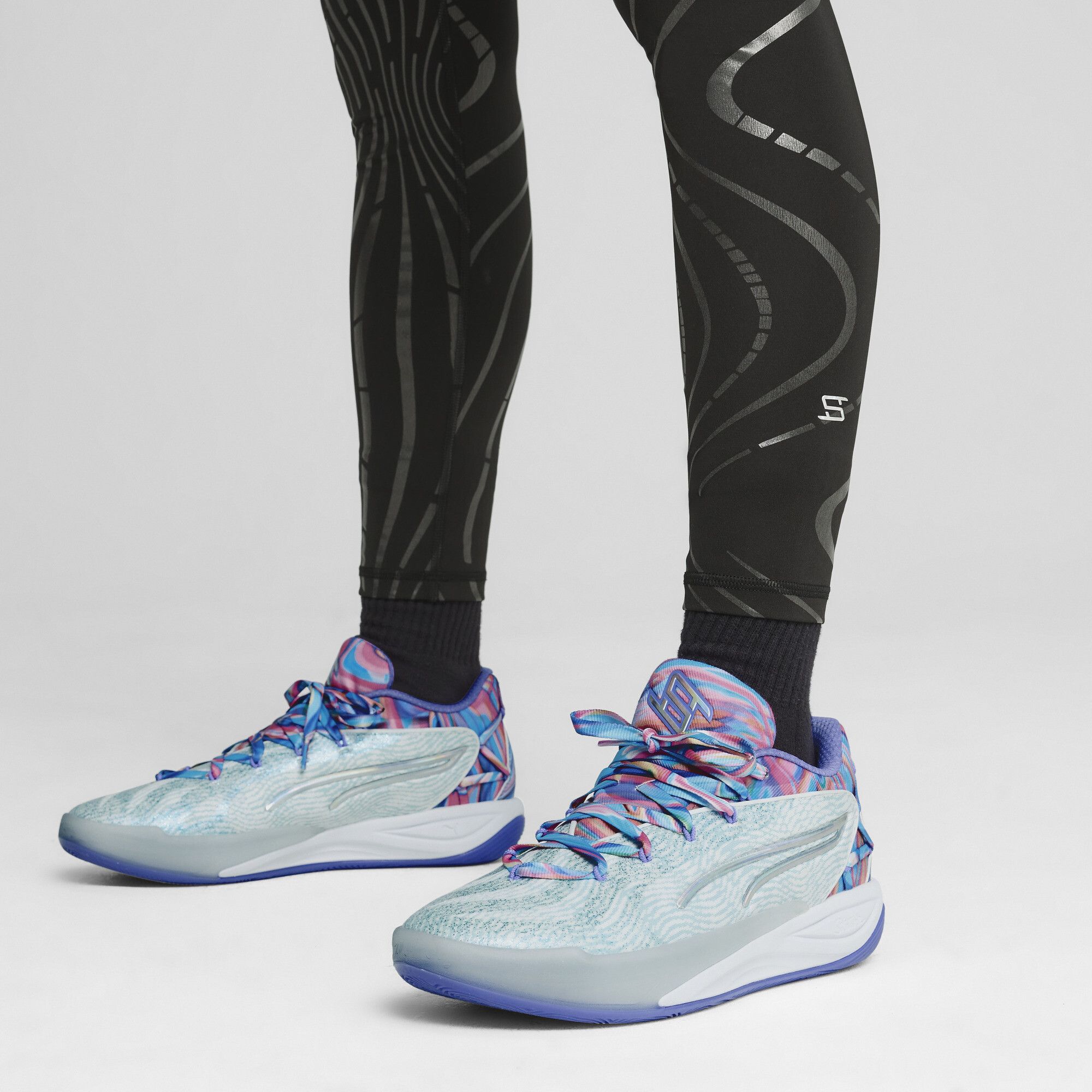 Chaussures de basketball Stewie 4 Prism , Chaussures, Blanc, 44 - PUMA - Modalova