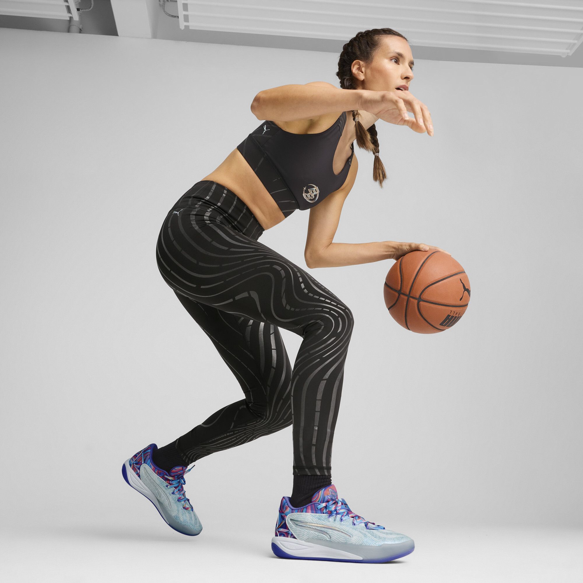 Chaussures de basketball Stewie 4 Prism , Chaussures, Blanc, 44 - PUMA - Modalova