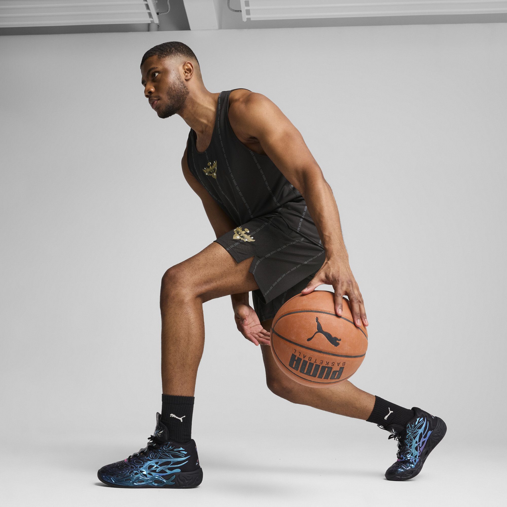 Chaussures de basketball MB.04 Reflections Unisexe, Chaussures, Noir, 44 - PUMA - Modalova