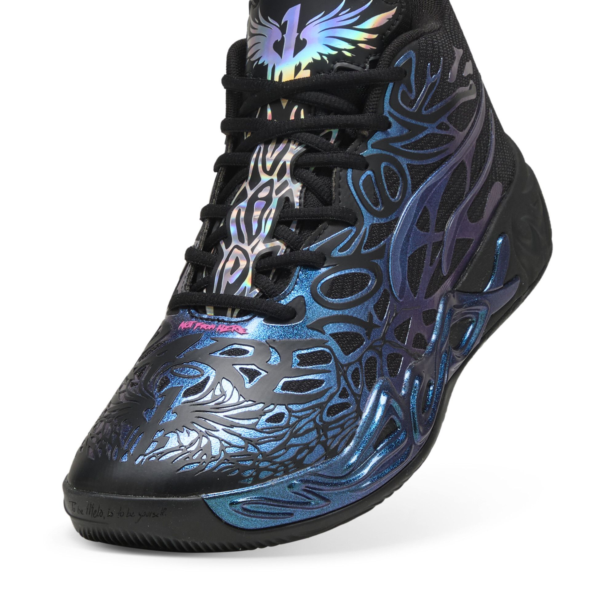 Chaussures de basketball MB.04 Reflections Unisexe, Chaussures, Noir, 44 - PUMA - Modalova