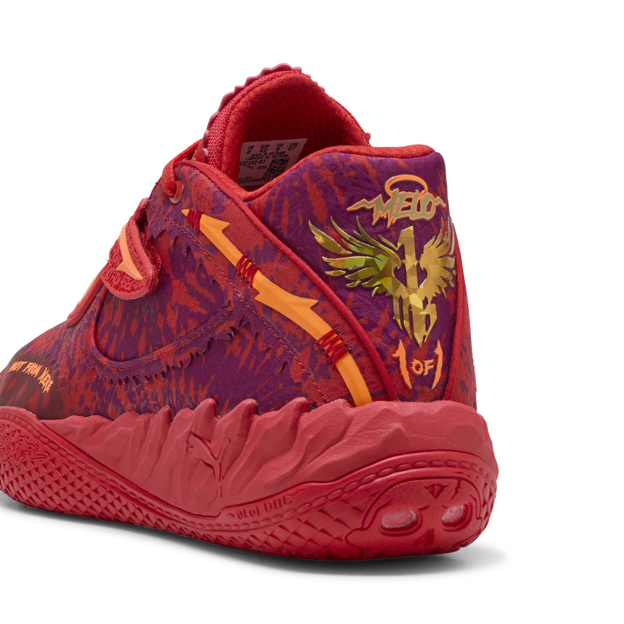 Chaussures de basketball MB.05 Crowd Surf Unisexe, Chaussures, Rouge, 44 - PUMA - Modalova