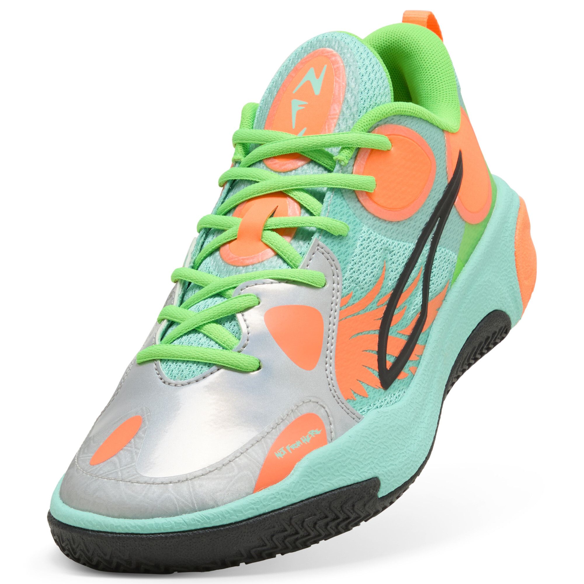 Chaussures de basketball MB World.01 Unisexe, Chaussures, Orange, 44 - PUMA - Modalova