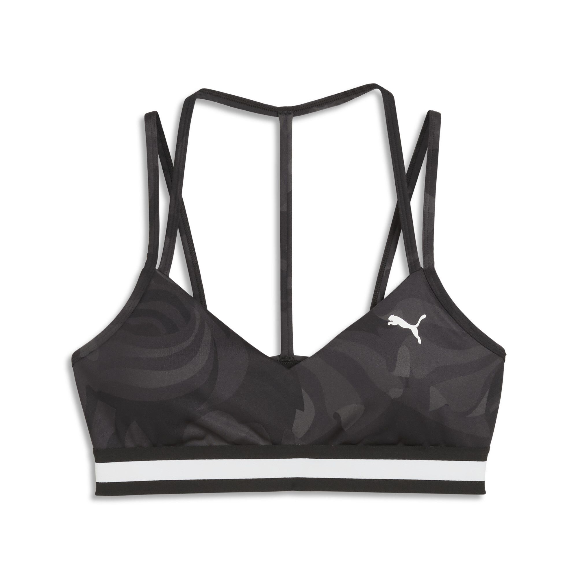 Brassière maintien léger FLORAL RIBBON, Vêtements, Noir, S - PUMA - Modalova
