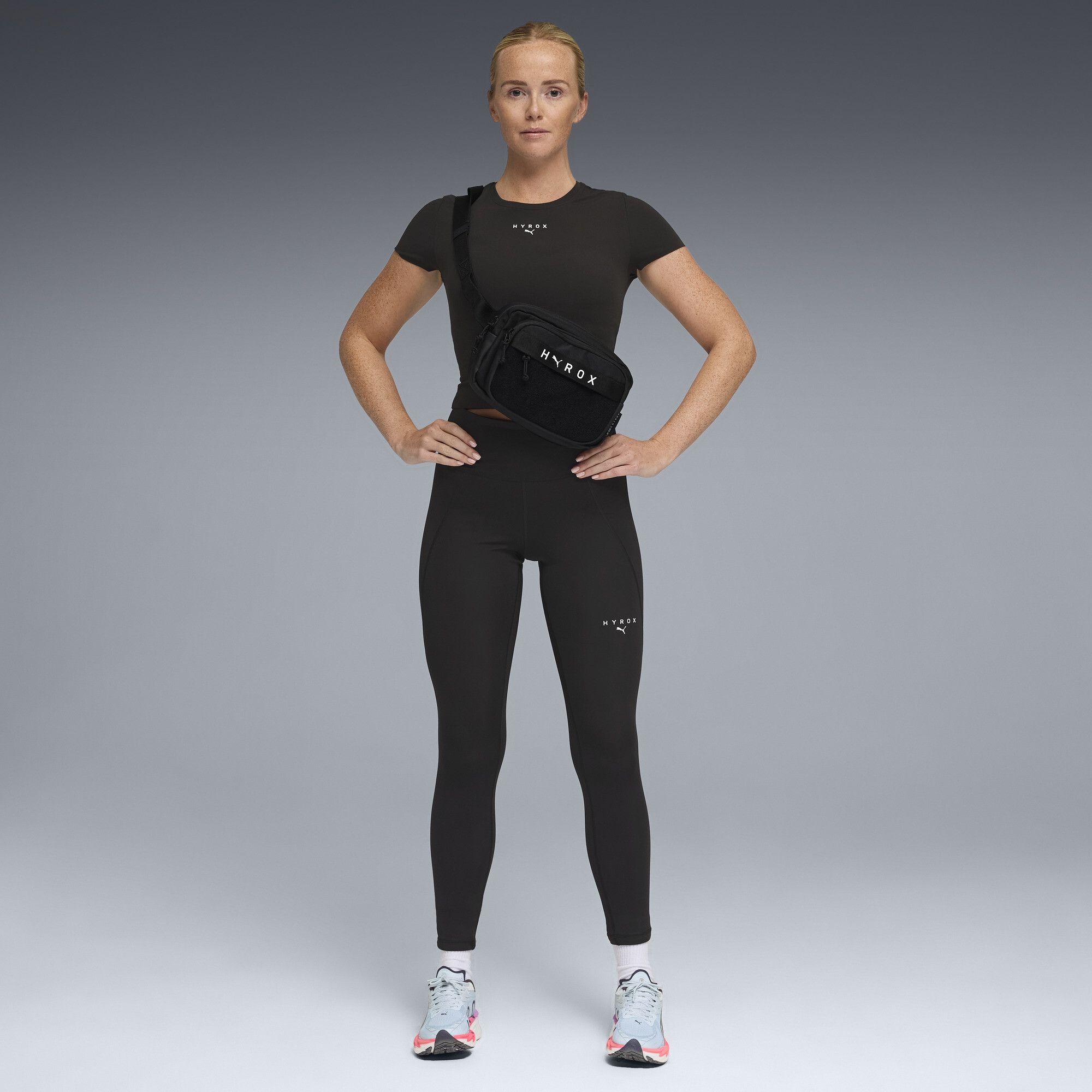 Crop top Shapeluxe x HYROX , Vêtements, Noir, S - PUMA - Modalova