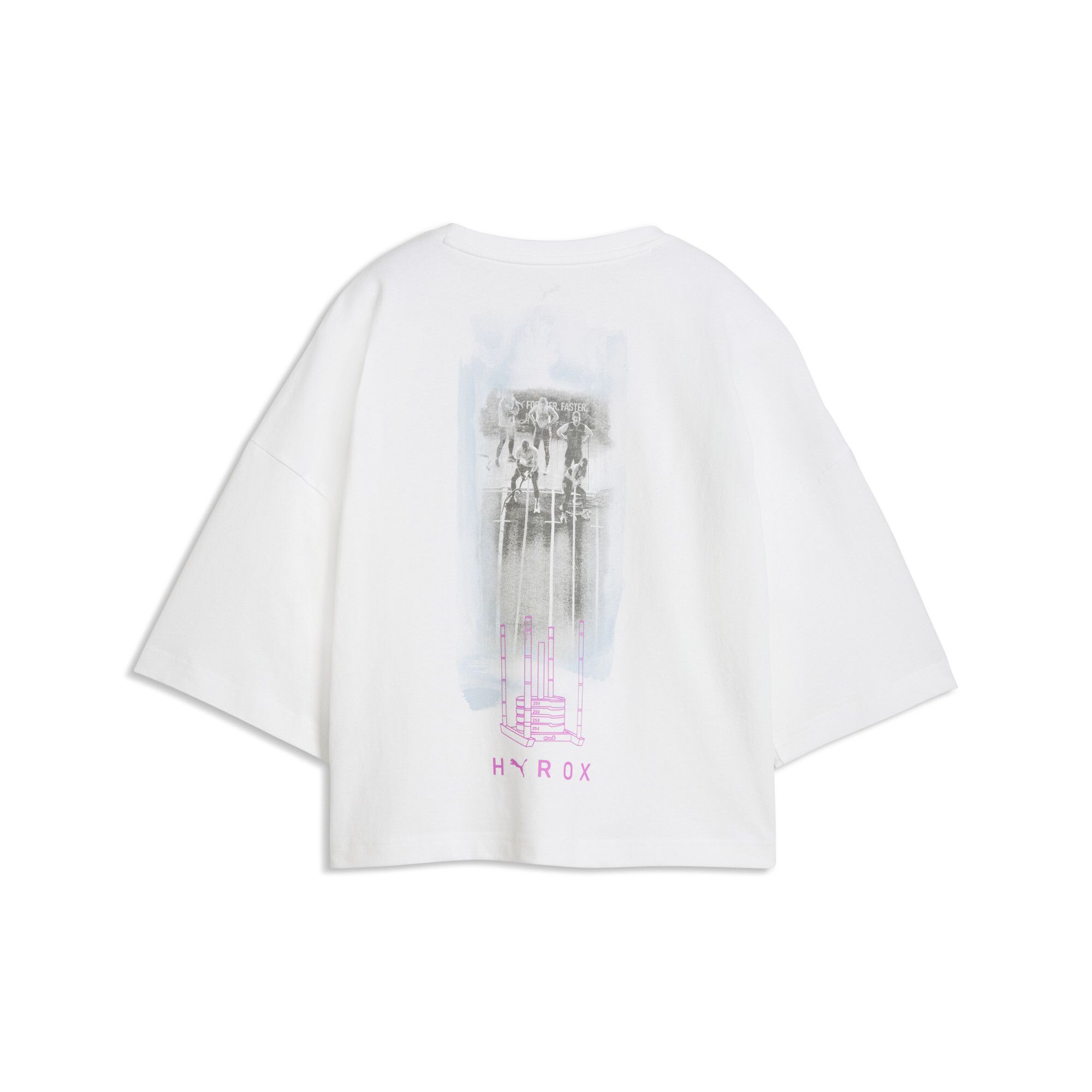 Crop top Lifestyle x HYROX , Vêtements, Blanc, XXS - PUMA - Modalova
