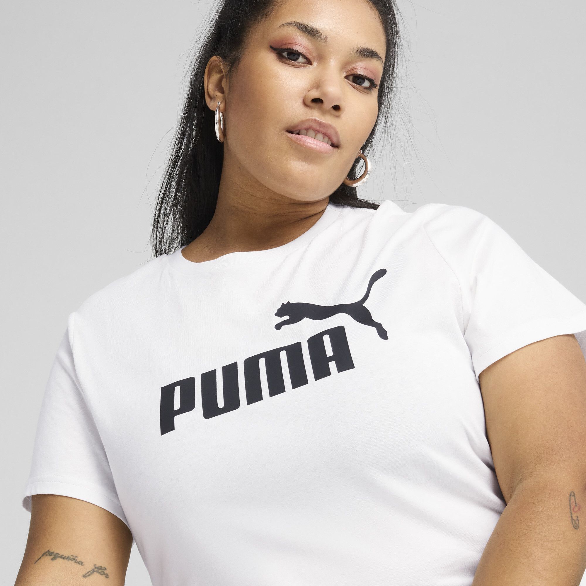 T-shirt à logo N° 1 ESS , Vêtements, Blanc, XXS - PUMA - Modalova