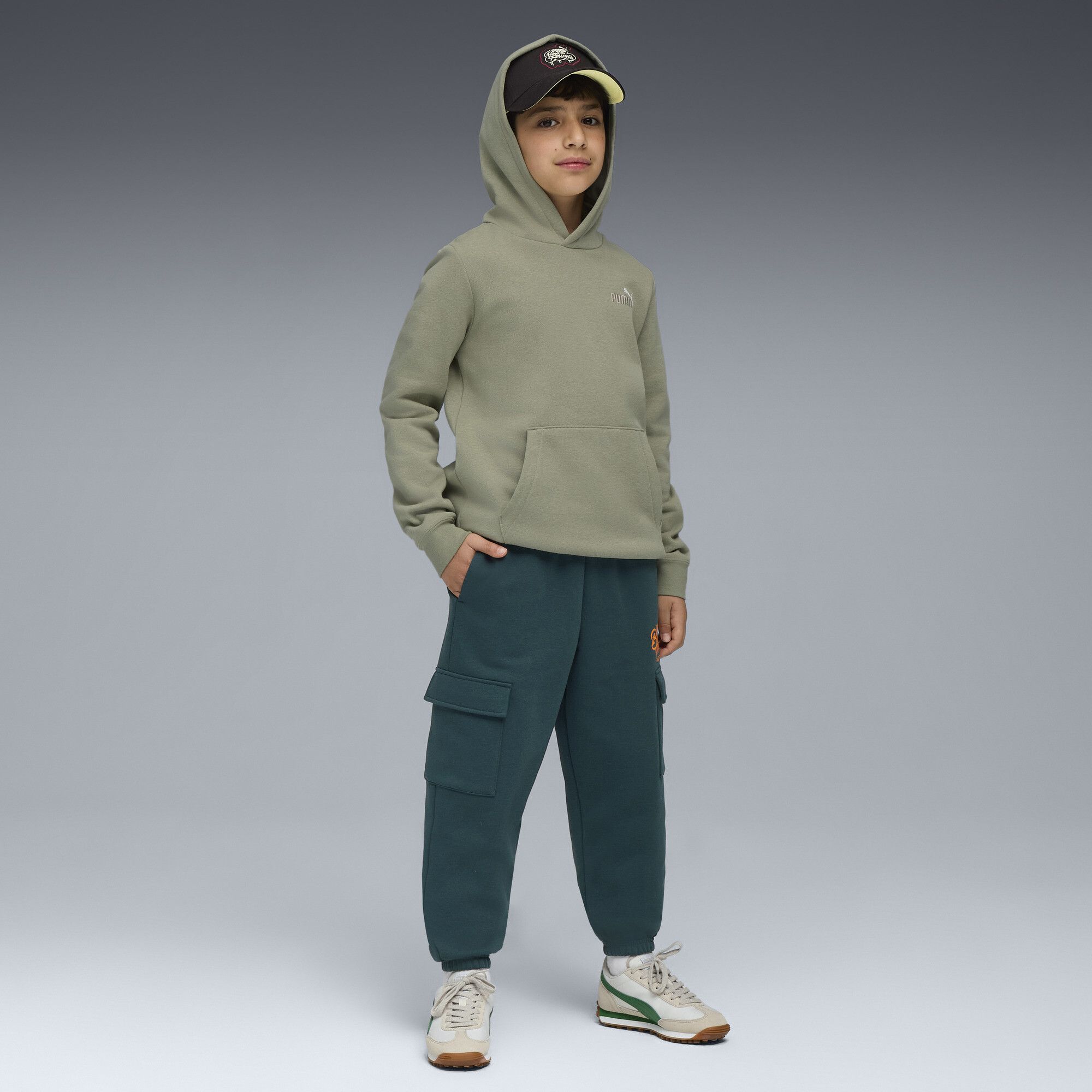 Pantalon de survêtement cargo MID90s Enfant et Adolescent, Vêtements, Vert, 15-16Y - PUMA - Modalova