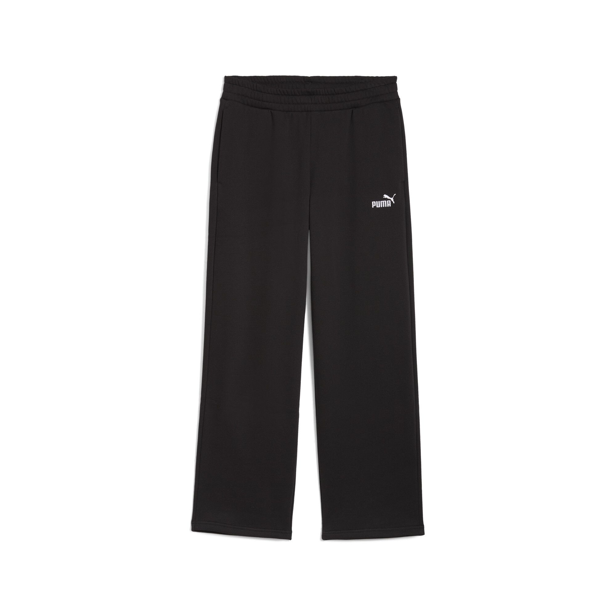 Pantalon confort droit à petit logo N° 1 Essentials , Vêtements, Noir, XXS - PUMA - Modalova