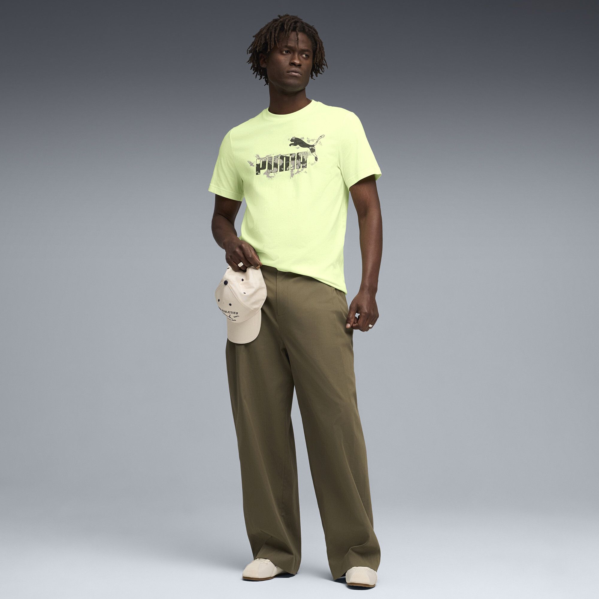 T-shirt Camo , Vêtements, Vert, S - PUMA - Modalova
