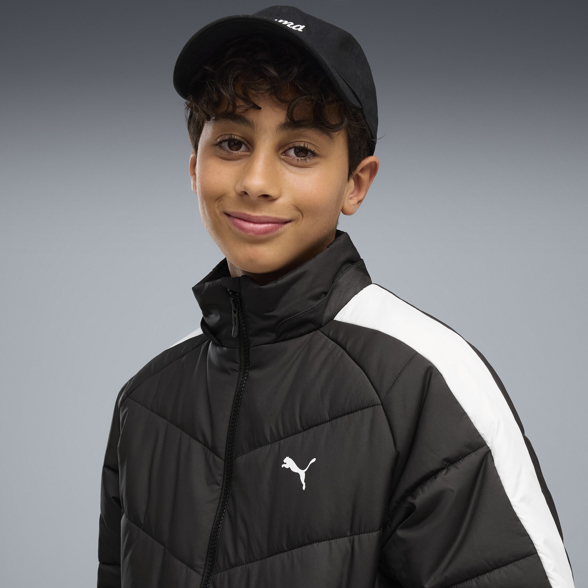 Doudoune matelassée zippée T7 Enfant et Adolescent, Vêtements, Noir, 4-5Y - PUMA - Modalova