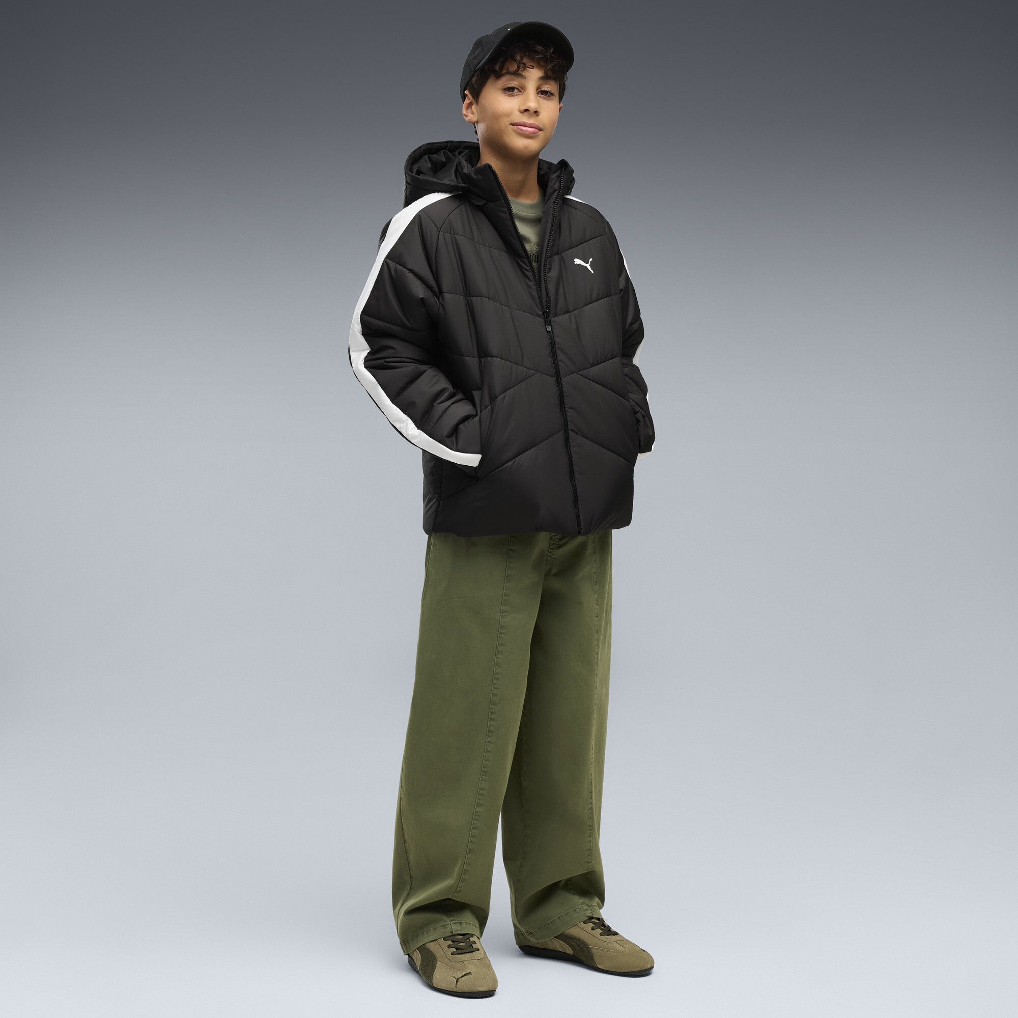 Doudoune matelassée zippée T7 Enfant et Adolescent, Vêtements, Noir, 4-5Y - PUMA - Modalova