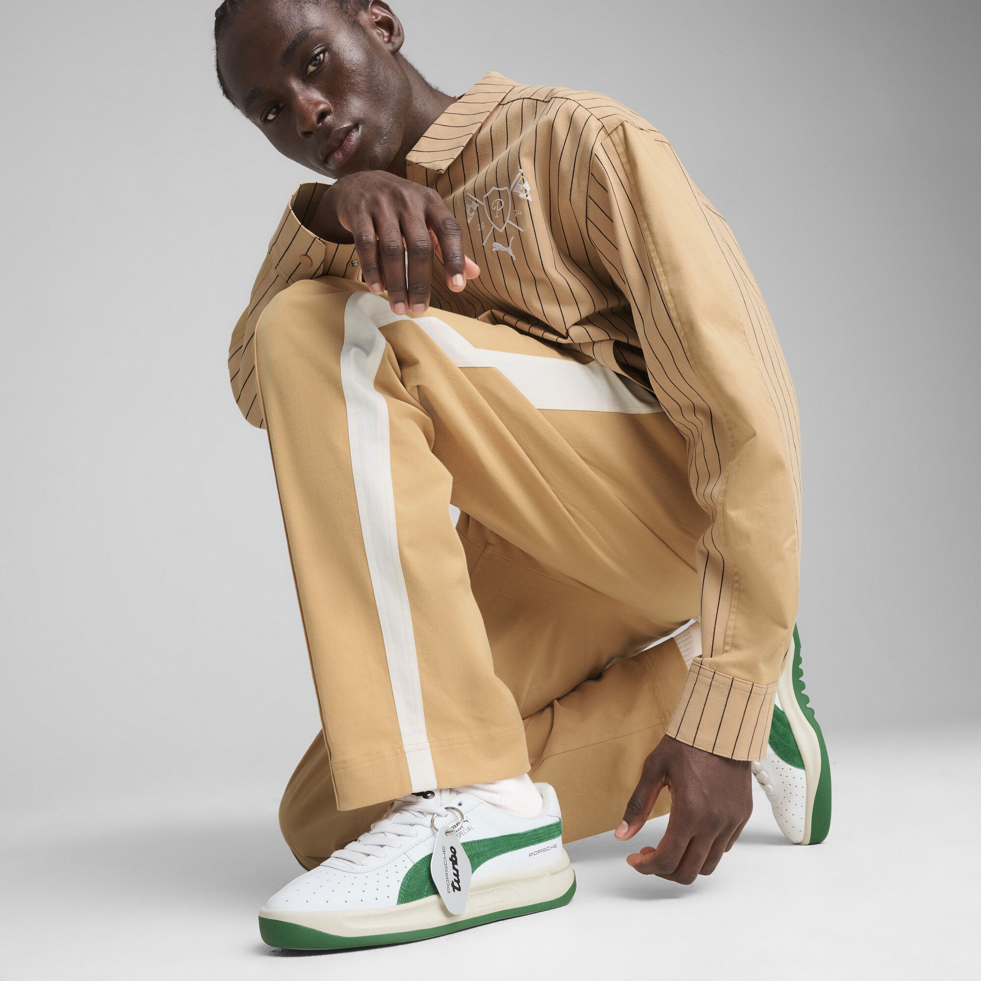 Pantalon Porsche Legacy Lifestyle , Vêtements, Marron, L - PUMA - Modalova