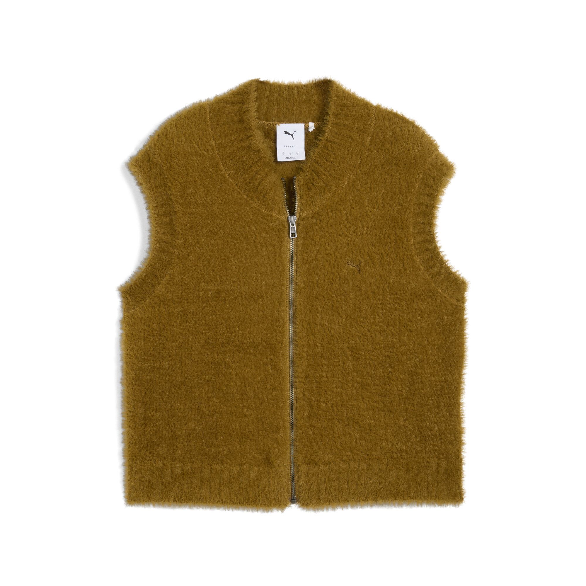 Gilet sans manches à zip YONA , Vêtements, Marron, XXS - PUMA - Modalova