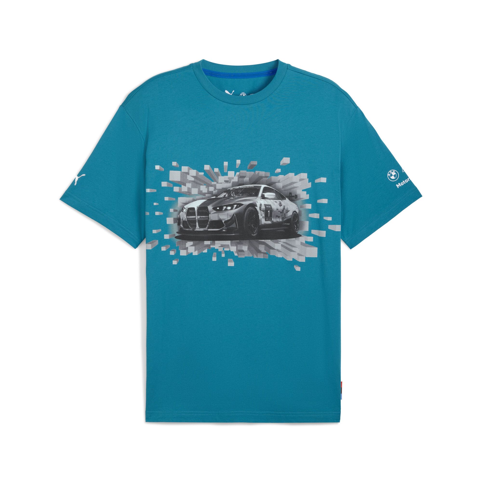 T-shirt à motif noir et blanc BMW M Motorsport , Vêtements, Bleu, S - PUMA - Modalova