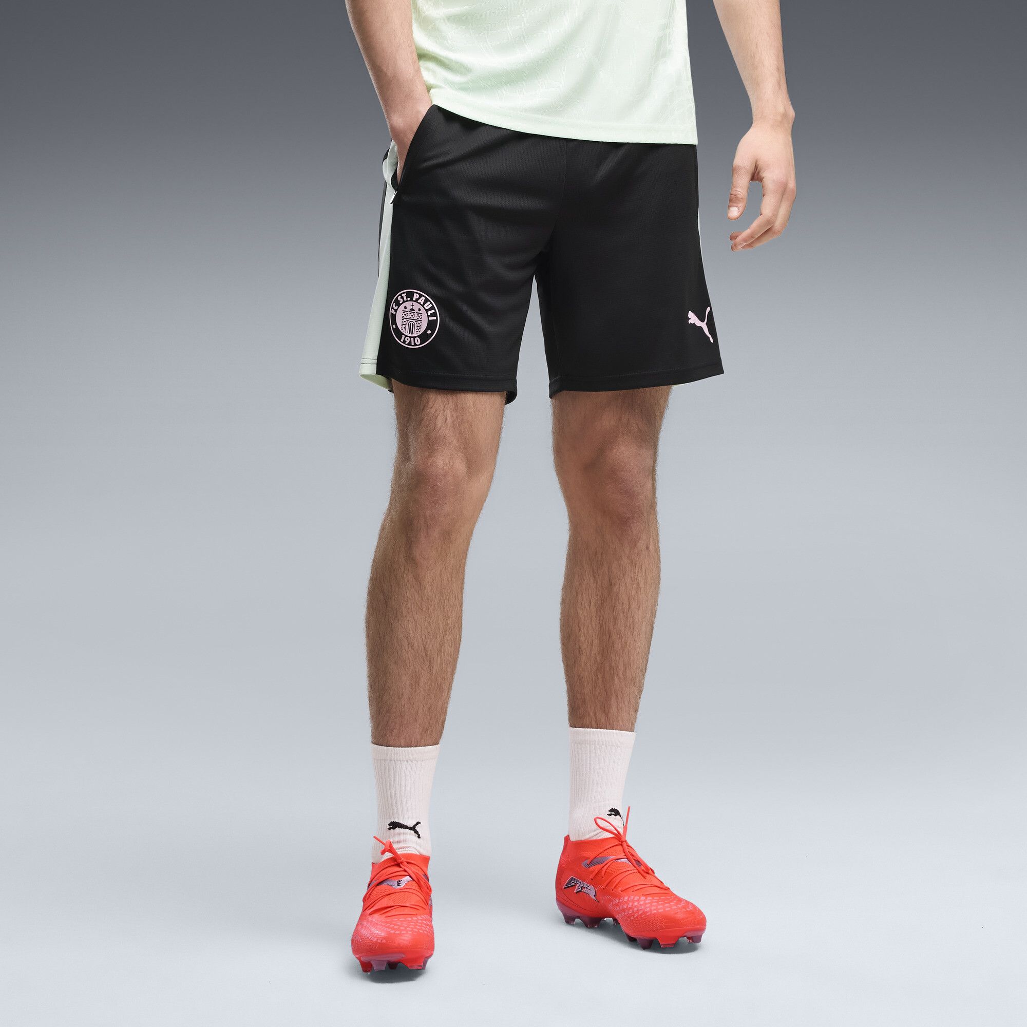 Short d'entraînement ajusté FC St. Pauli , Vêtements, Noir, S - PUMA - Modalova