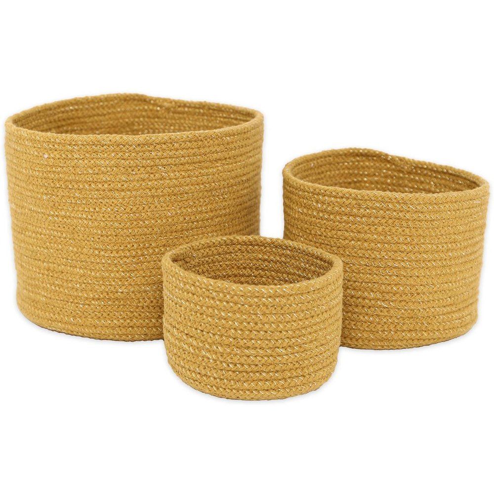 Paniers de rangement ILSE Miel Set de 3 - 3S. x Home - Modalova