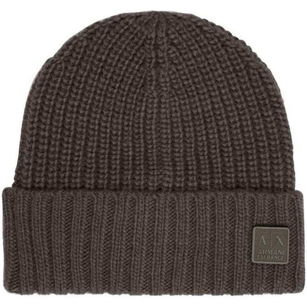 Bonnet homme olive foncé - Armani Exchange - Modalova