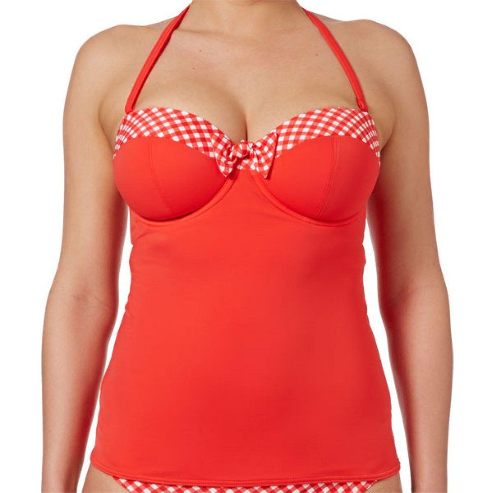 Tankini bandeau à armatures Rouge - Freya maillot - Modalova
