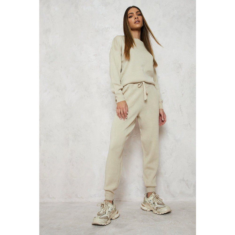 Ensemble Pull Et Jogging En Maille - S - boohoo - Modalova