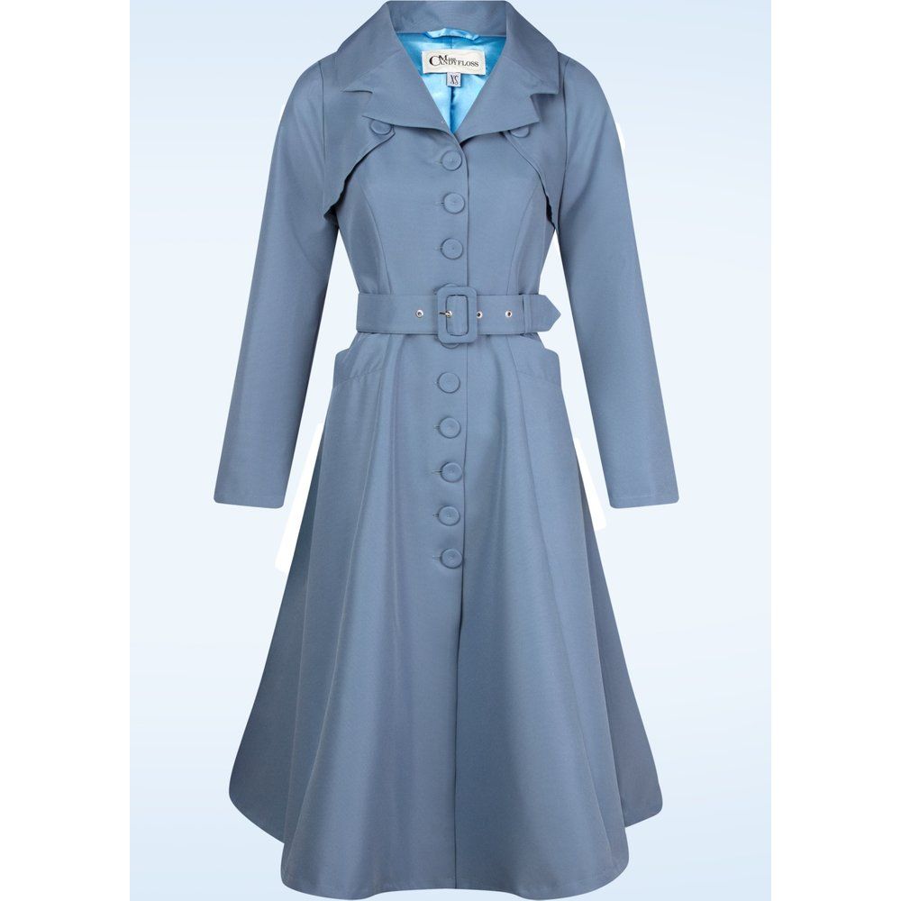 Topvintage exclusive ~ Manteau hydrofuge Anais May en poudré - miss candyfloss - Modalova