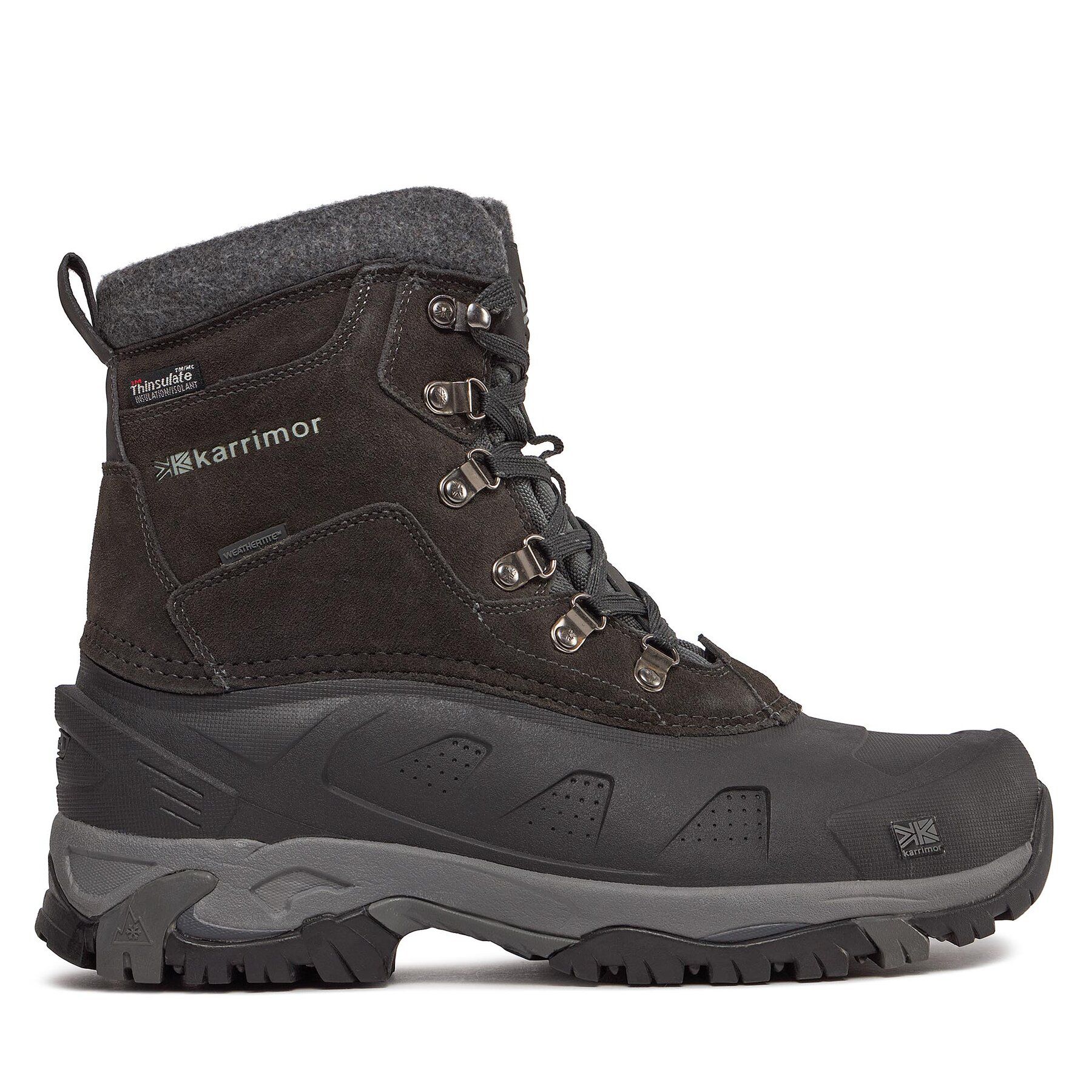 Bottes de neige Karrimor Snowfur K1009 Noir - Chaussures.fr - Modalova