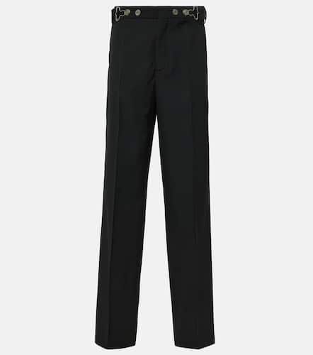 Pantalon droit en laine - Jean Paul Gaultier - Modalova