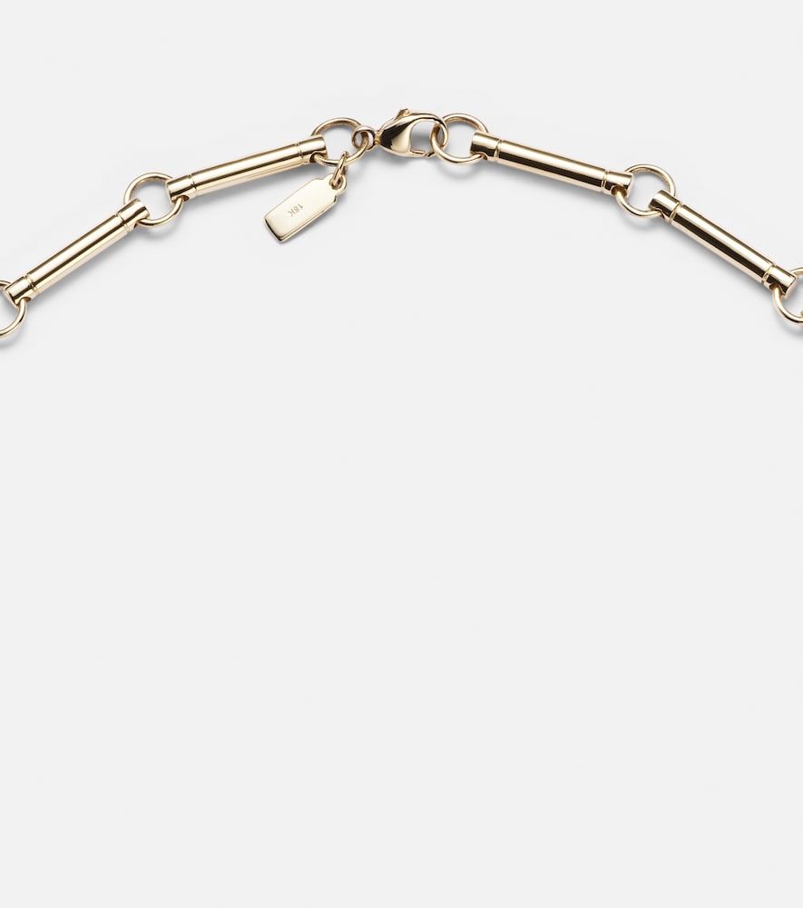 Collier Four Heart Clover en or 18 ct et diamants - FoundRae - Modalova