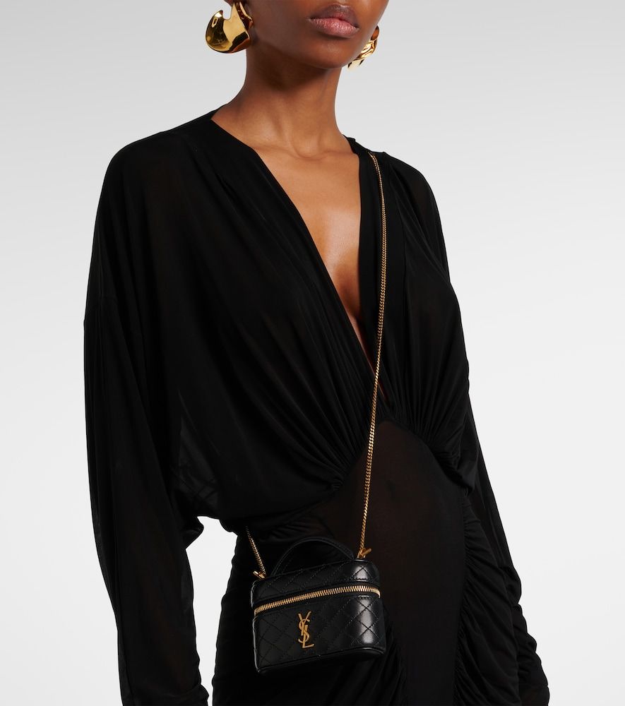 Sac à bandoulière Gaby Micro en cuir - Saint Laurent - Modalova