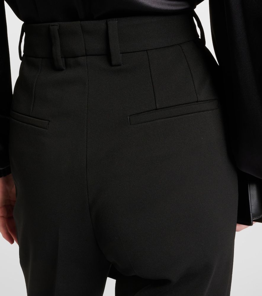 Pantalon évasé Milano à taille haute en jersey - Dolce&Gabbana - Modalova