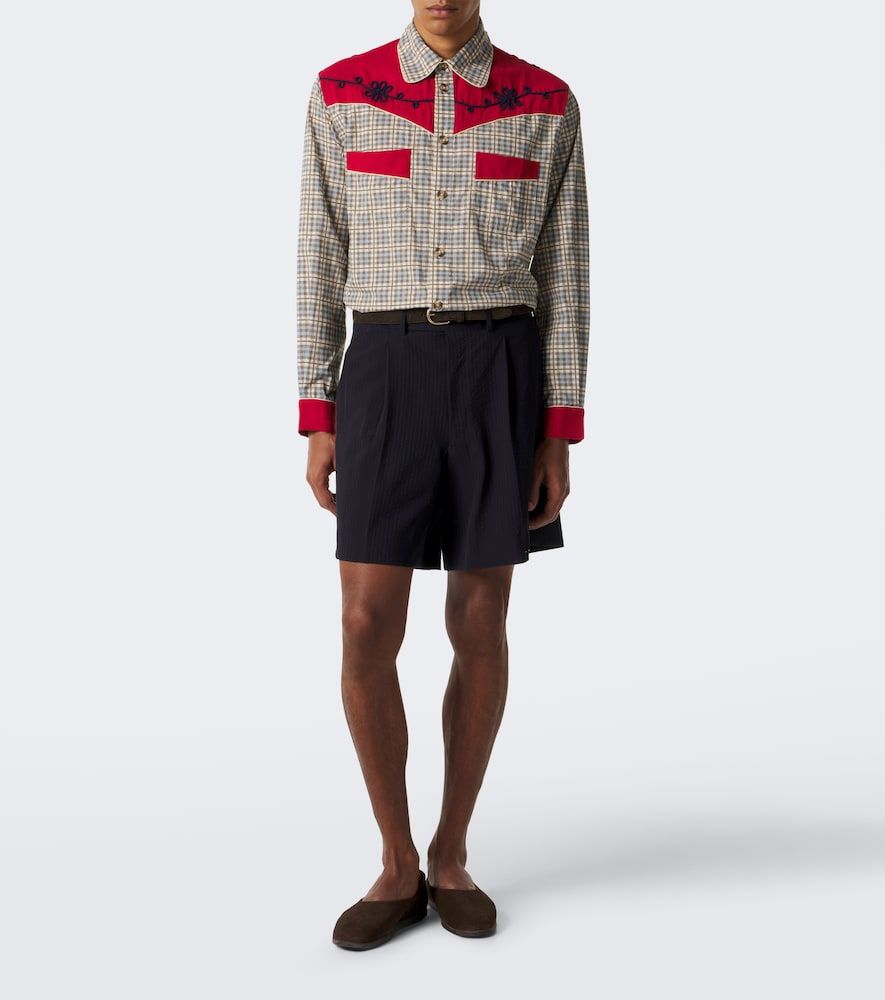 Chemise western River City en coton - Bode - Modalova
