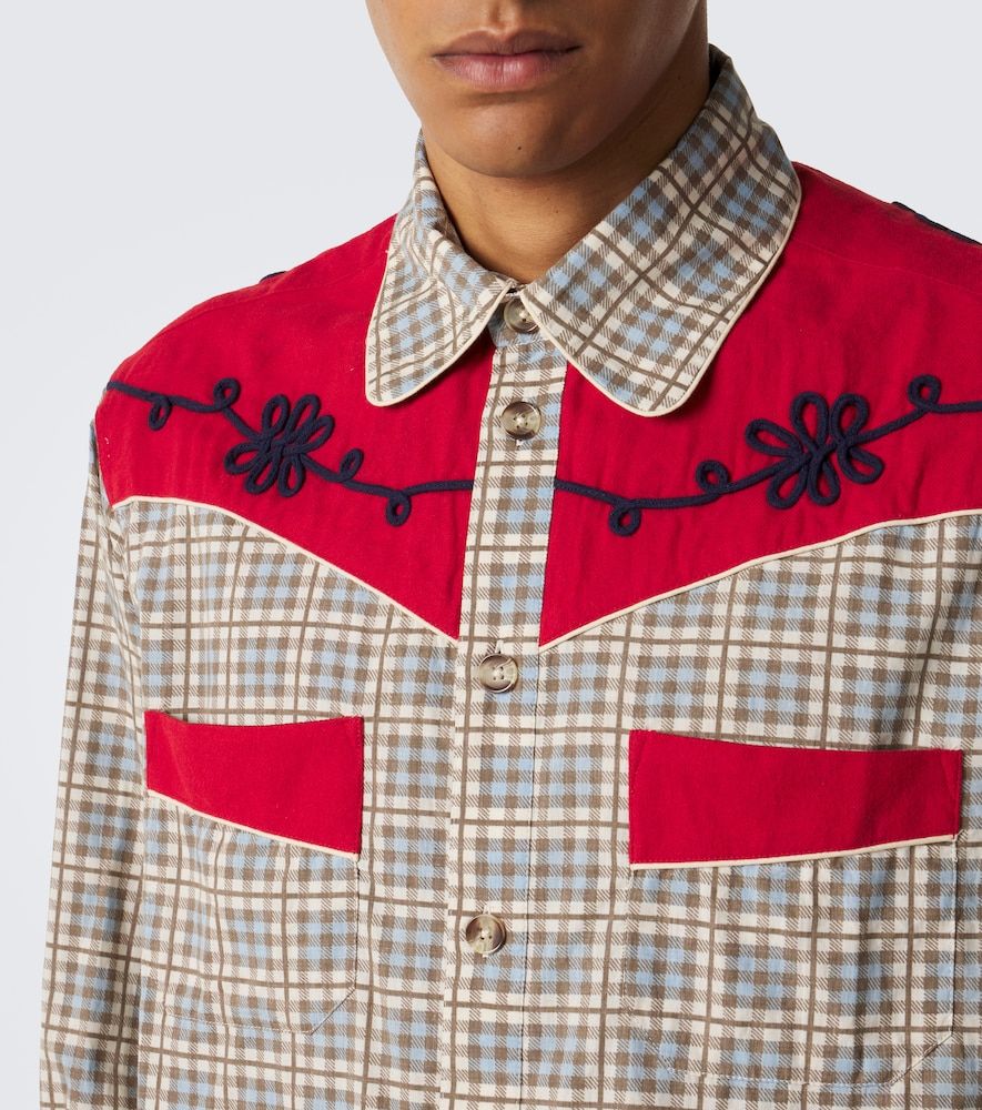 Chemise western River City en coton - Bode - Modalova