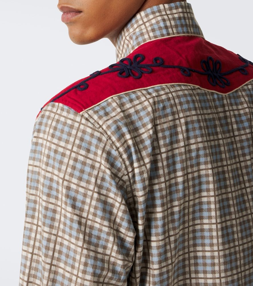 Chemise western River City en coton - Bode - Modalova