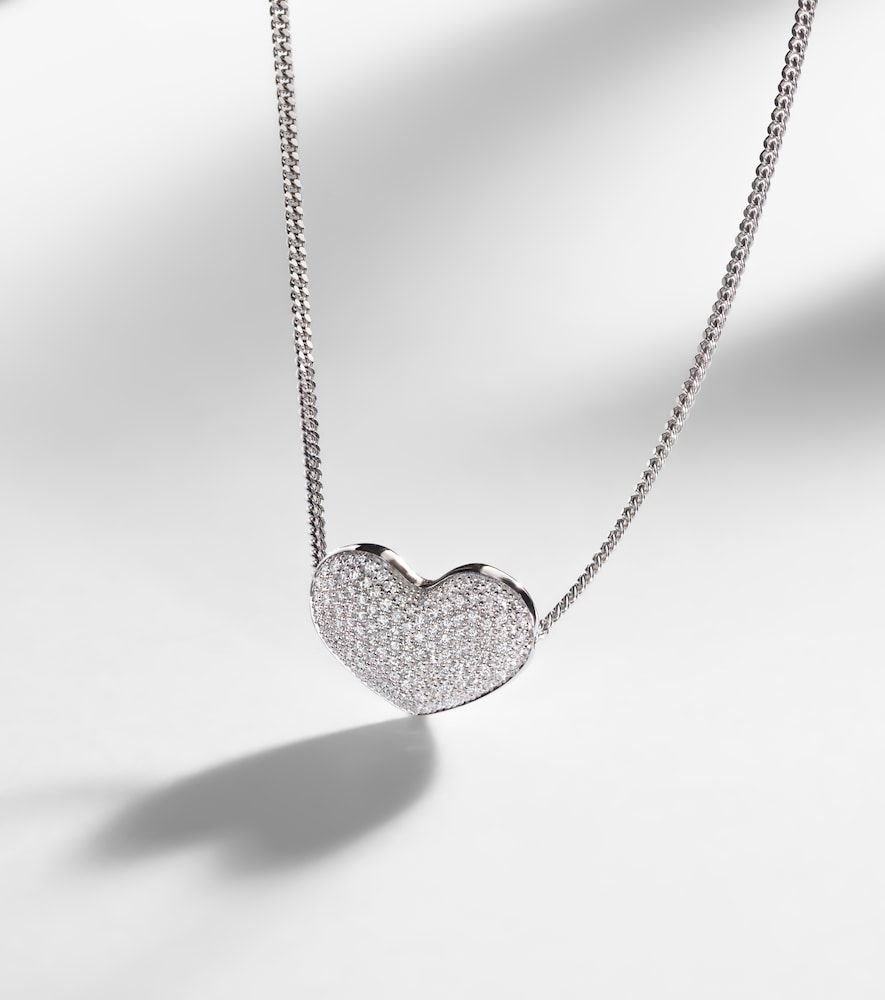 Eéra Collier Heart en or 18 ct et diamants - Eera - Modalova