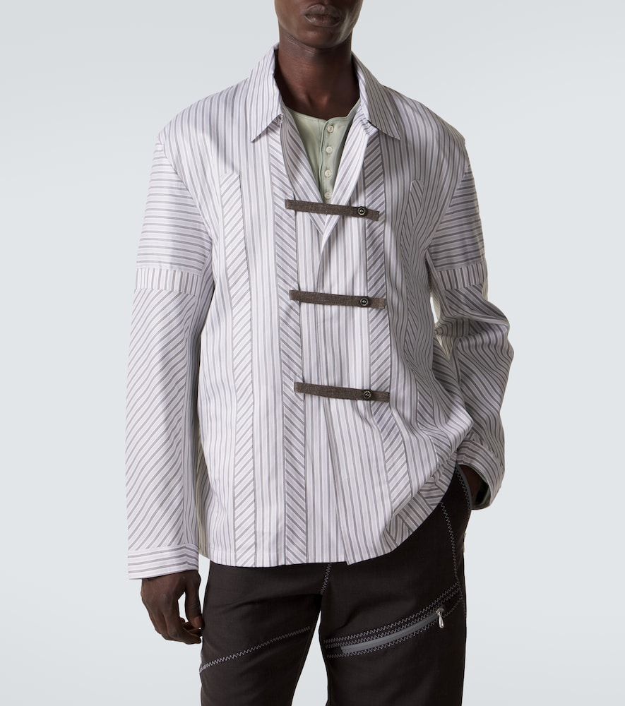 Chemise Kyan en coton à rayures - Kiko Kostadinov - Modalova