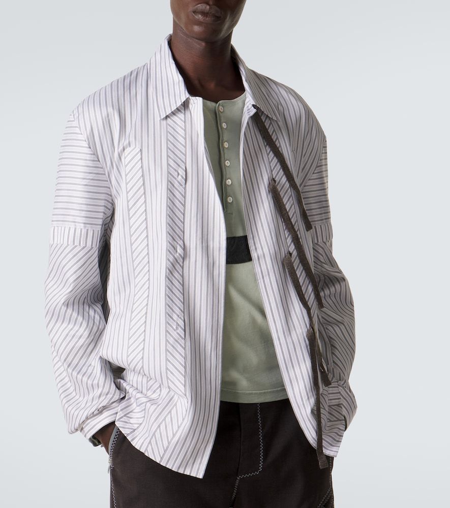 Chemise Kyan en coton à rayures - Kiko Kostadinov - Modalova