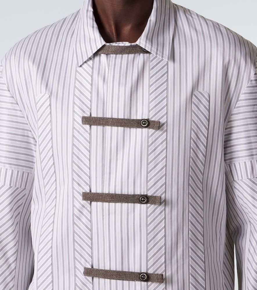 Chemise Kyan en coton à rayures - Kiko Kostadinov - Modalova
