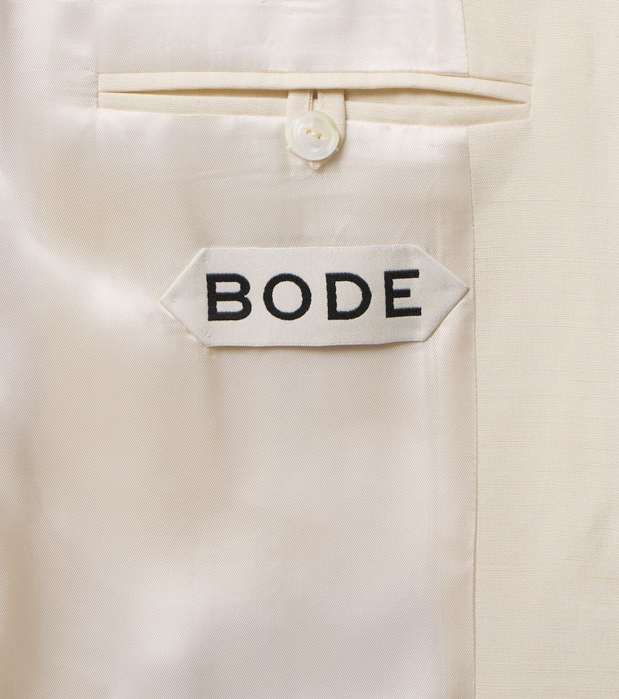 Bode Veste de costume Slub Weave - Bode - Modalova