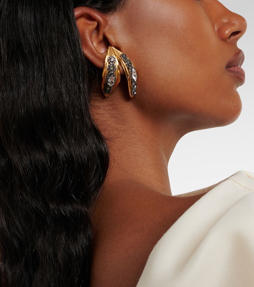 Boucles d'oreilles Bloom à ornements - Balenciaga - Modalova